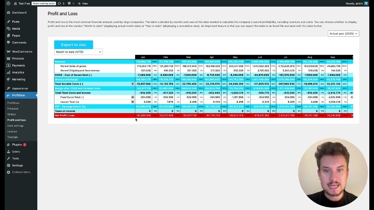 How to Calculate Net Profit in WooCommerce | ProfitBlue Tutorial
