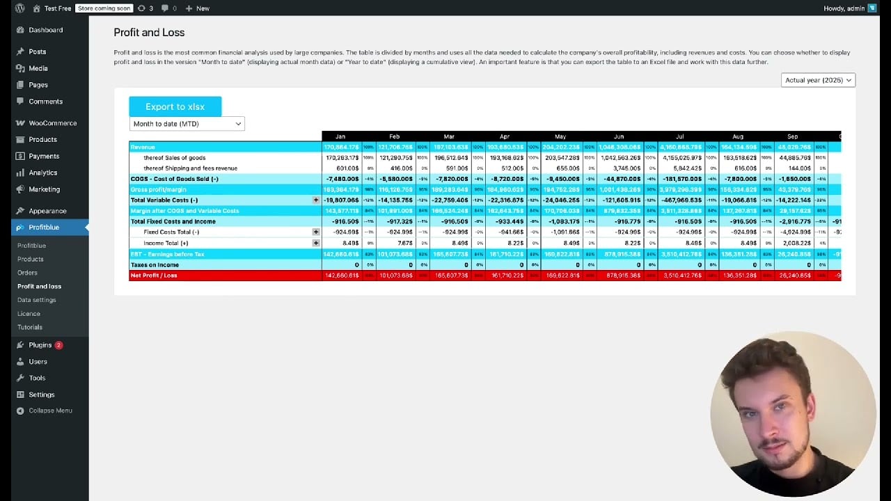Difference Between Net Margin and Net Profit in WooCommerce | ProfitBlue Tutorial